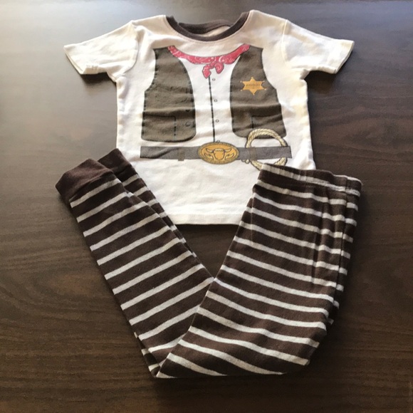 carters cowboy pajamas